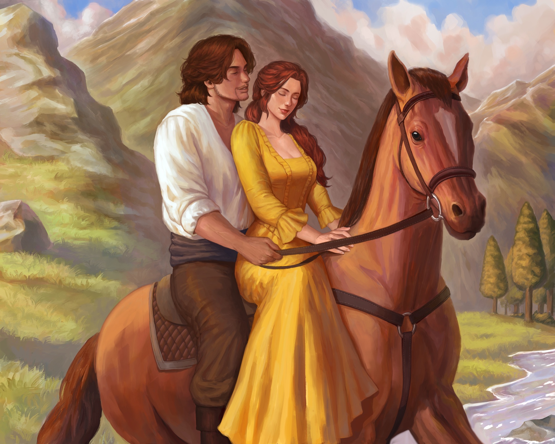 Kol and Adella Riding